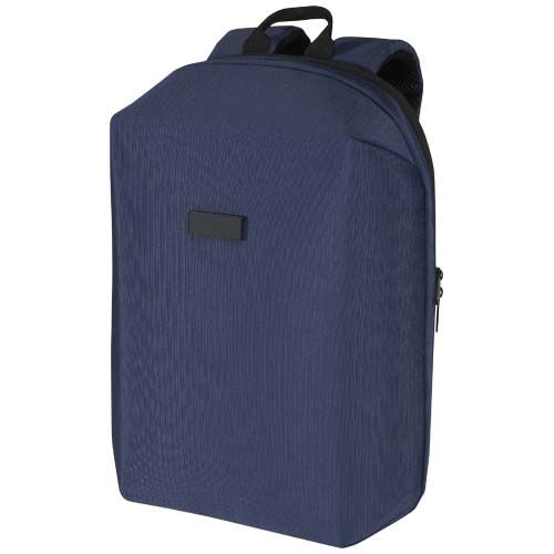 PF130110-2Luma 15_ GRS Laptop-Rucksack aus recyceltem Material mit Diebstahlschutz 10L_ navy