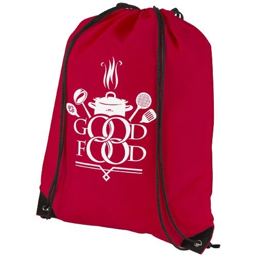 PF119619-9Evergreen Premium Non Woven Turnbeutel 5L_ rot