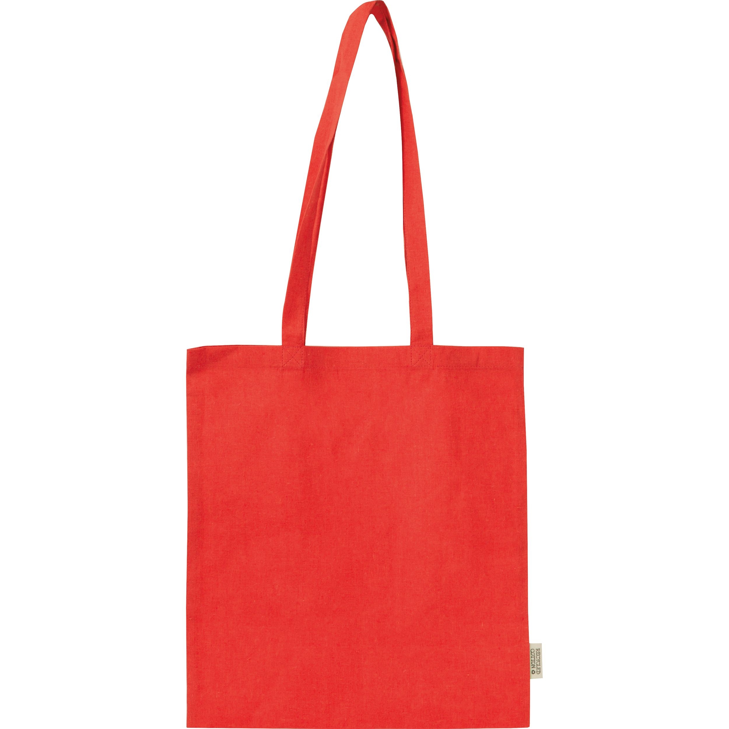 MA64698-05Einkaufstasche aus recycelter Baumwolle und RPET  GLEN_ rot