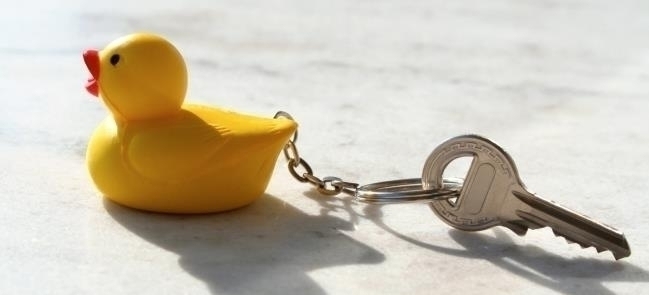 Werbeartikel Kunststoff-Schlüsselanhänger