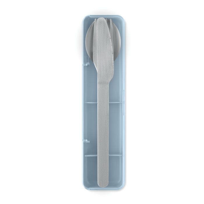 MO2677-66Mesteck Besteck-Set Edelstahl_ babyblau