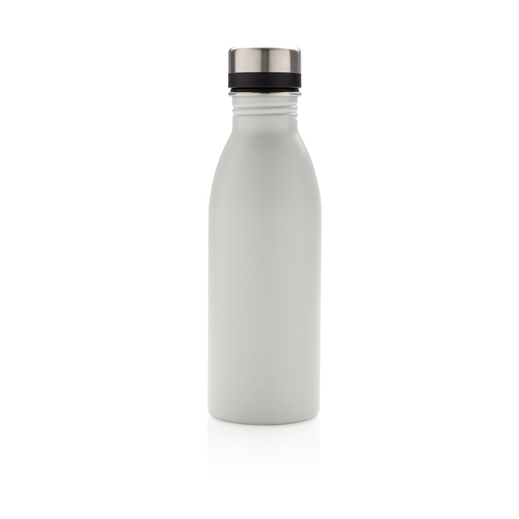 XDP435.71-3Deluxe Wasserflasche aus RCS recyceltem Stainless-Steel_ weiss