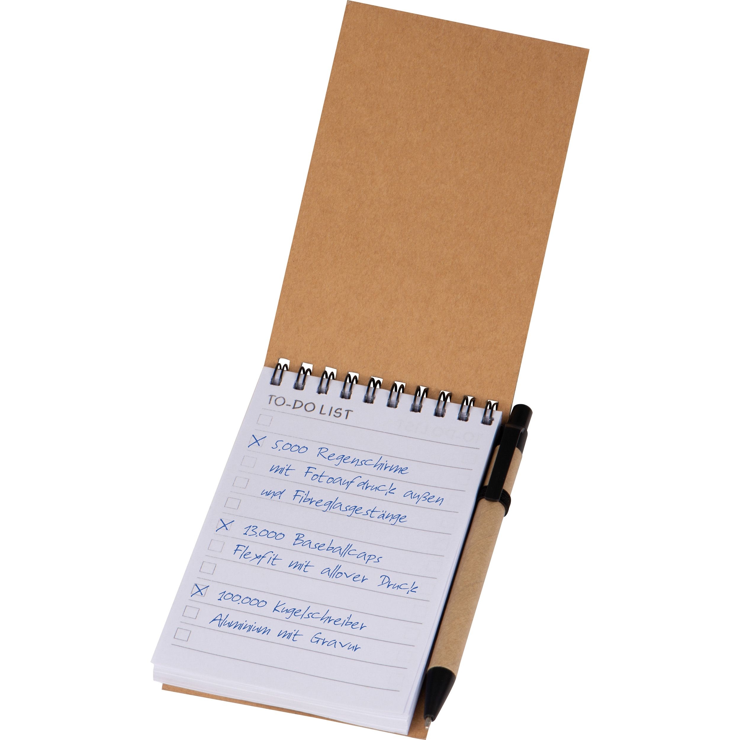 MA20497-03Ringbuch mit Kugelschreiber und _To do Liste_ EUGENIO_ schwarz