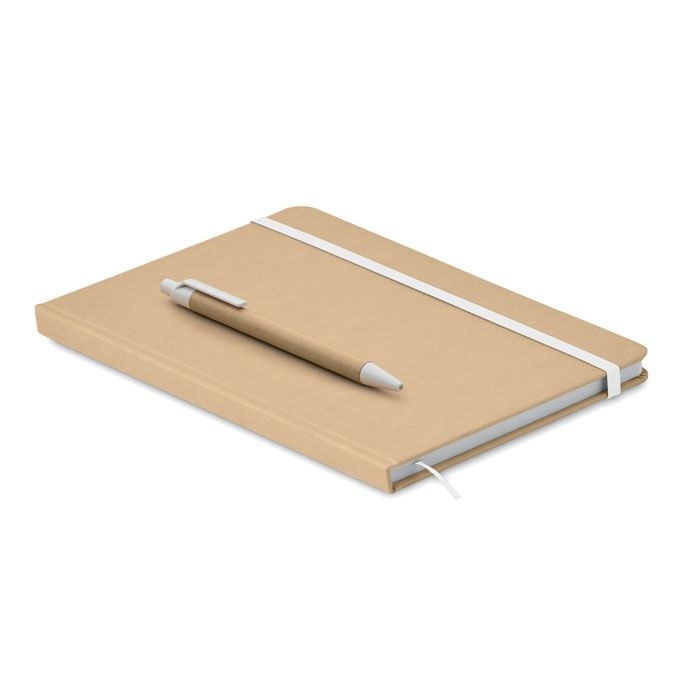 MO2396-06Caratil DIN A5-Notizbuch recy._ weiss