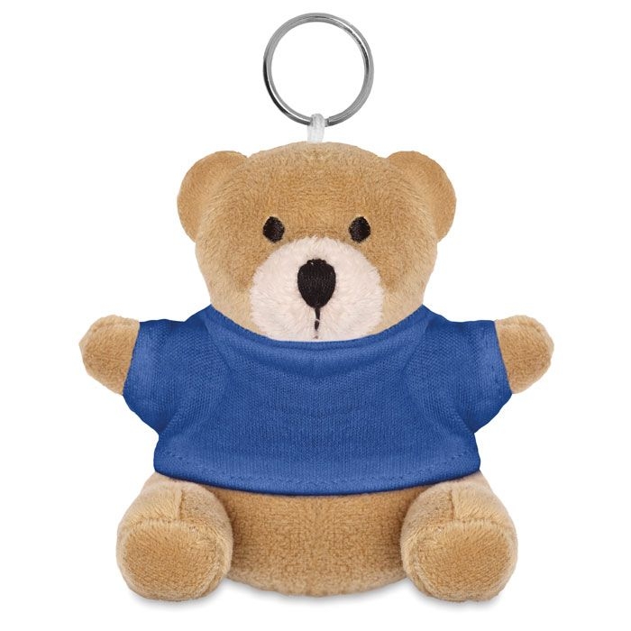 MO8253-04Nil Schluesselanhaenger Teddy_ blau