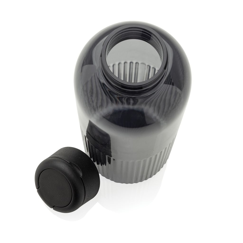 XDP437.71-01Ripple RCS rPET auslaufsichere Wasserflasche_ 750ml_ schwarz