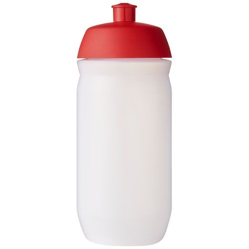 PF210440-3HydroFlex™ Clear 500 ml Squeezy Sportflasche_ rot_klar mattiert