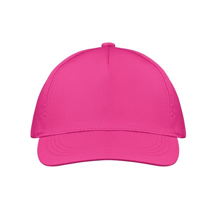 MO1447-38Buzz 5-Panel-Baseball-Cap_ fuchsie