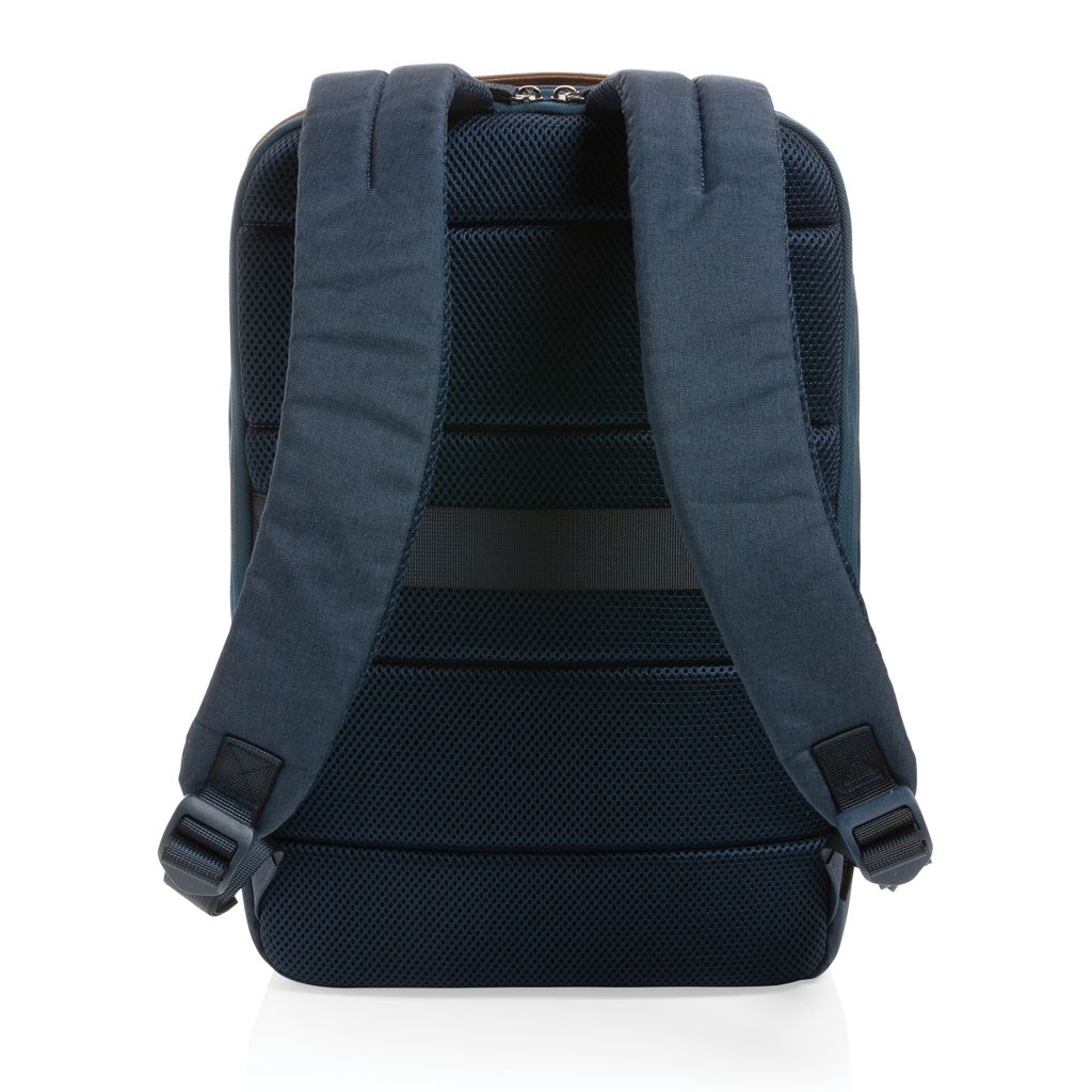 XDP762_91-5Impact AWARE™ 300D Two-Tone Deluxe 15.6_ Laptop-Rucksack_ navy blau