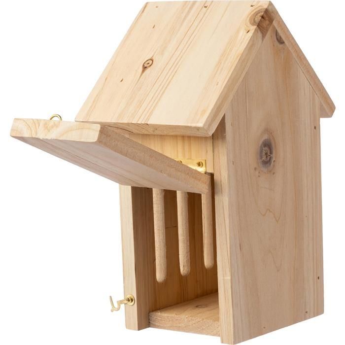 GI1105801-11Schmetterlingshaus aus Kiefernholz Anita_ brown