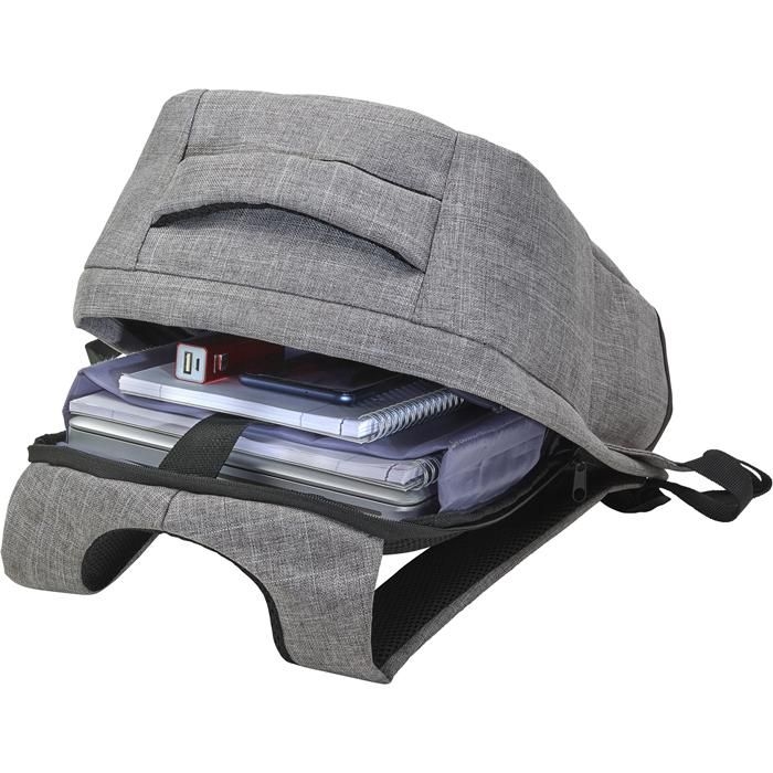 GI7879-387Diebstahlsicherer Rucksack aus Polyester Cruz_ anthracite