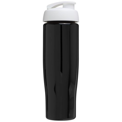 PF210040-13H2O Active® Tempo 700 ml Sportflasche mit Klappdeckel_ schwarz_weiss