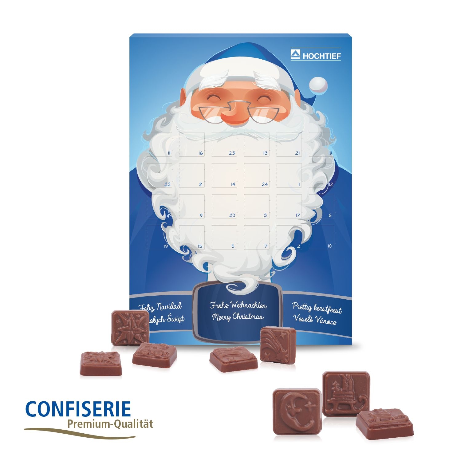 CD95319-01Wand-Adventskalender Classic Design_ Motiv-Vorlage
