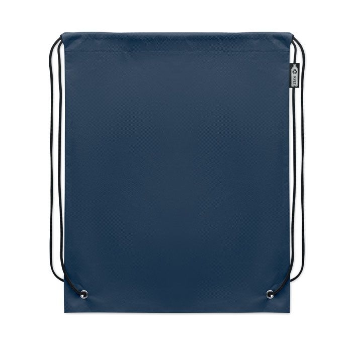 MO2809-04Daffy Rpet Beutel mit Kordelzug Non Woven_ blau