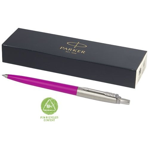 PF107865-5Parker Jotter Recycled Kugelschreiber _schwarze Mine_ magenta