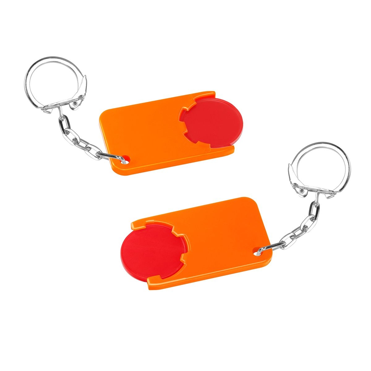 HE7454K-1-5Chiphalter mit 1€-Chip _Beta_ rot_ orange