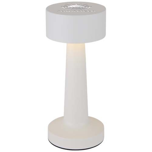 PF124489-1Aludra Wiederaufladbare dimmbare Tischlampe mit 3 Lichtmodi_ weiss