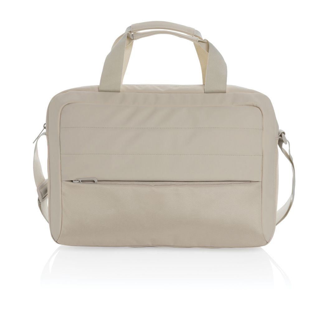 XDP732_22-2Armond AWARE™ RPET 15.6_ Laptop-Tasche_ beige
