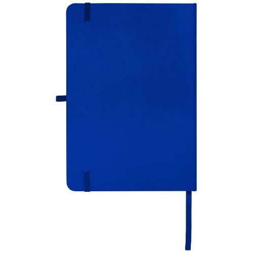 PF106013-4Teak A5 Hardcover Notizbuch_ liniert_ aus recyceltem Material_ royalblau