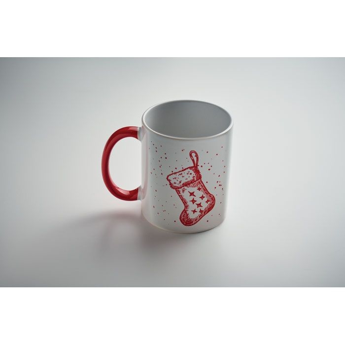 CX1571-05Festimug Keramikbecher 300ml_ rot