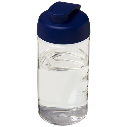 PF210050-3H2O Active® Bop 500 ml Sportflasche mit Klappdeckel_ transparent_blau