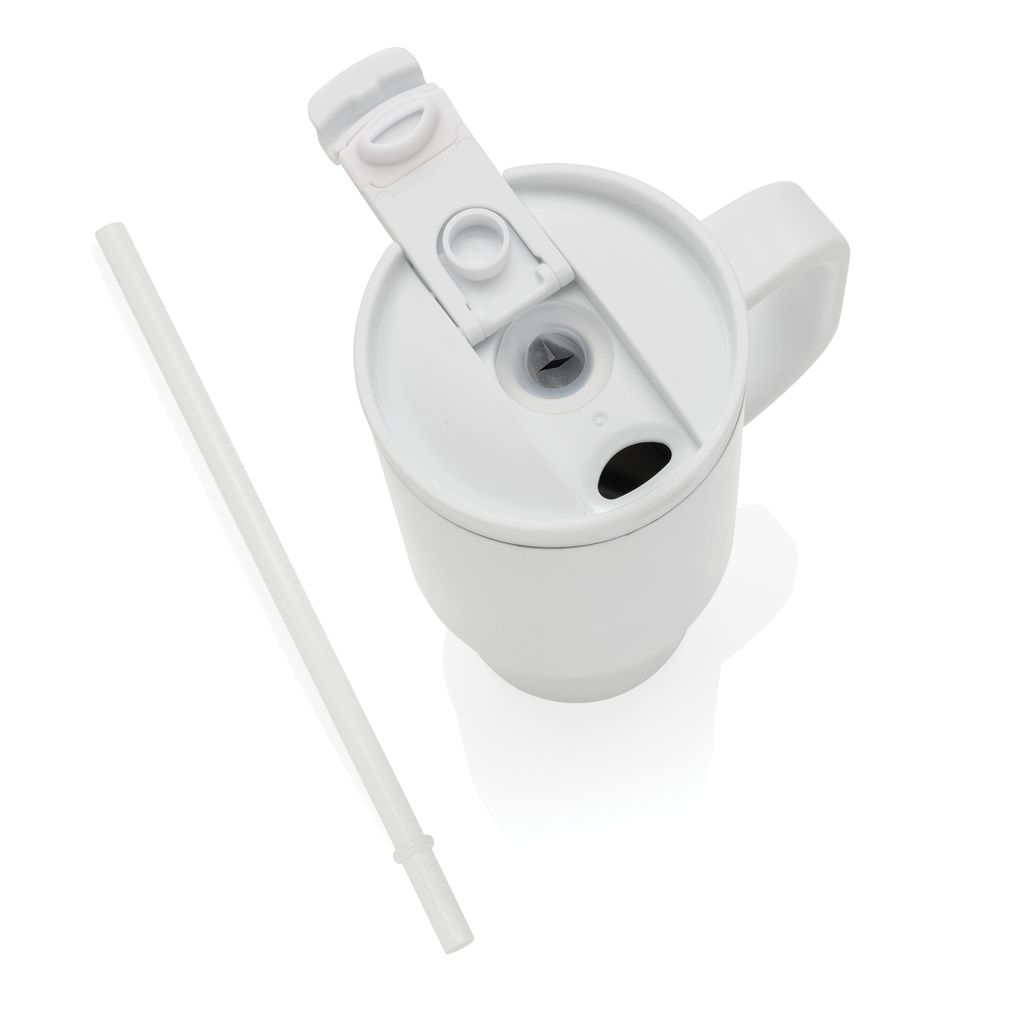 XDP437_15-03Cruiser kompakter_ auslaufsicherer RCS rec. Becher 480ml_ weiss