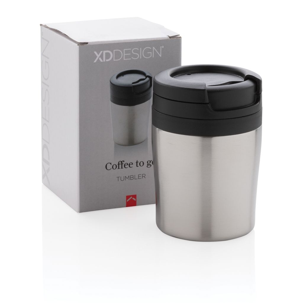 XDP432.92-2Coffee to go Becher_ silber