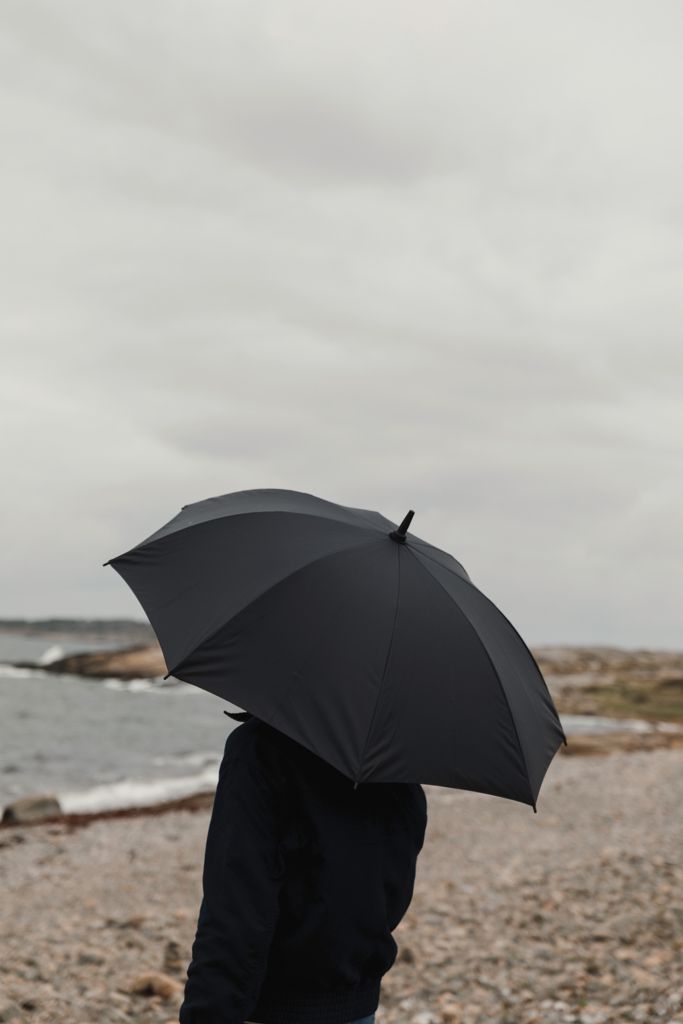 XDV85011-1VINGA Baltimore AWARE™ RPET 23“ Regenschirm_ schwarz