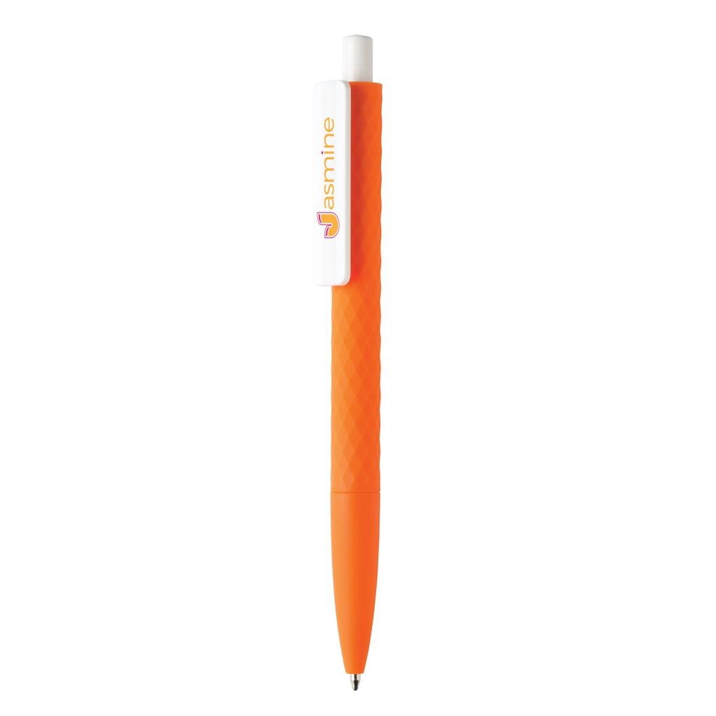 XDP610.96-8X3-Stift mit Smooth-Touch aus RCS recyceltem ABS_ orange