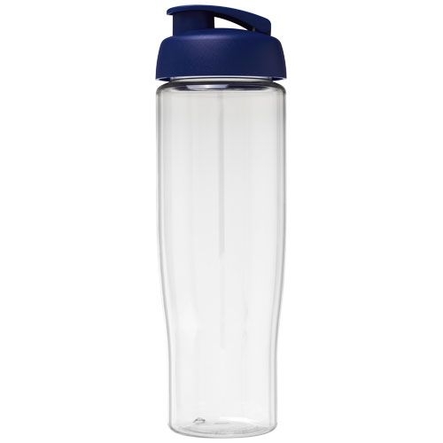 PF210040-3H2O Active® Tempo 700 ml Sportflasche mit Klappdeckel_ transparent_blau