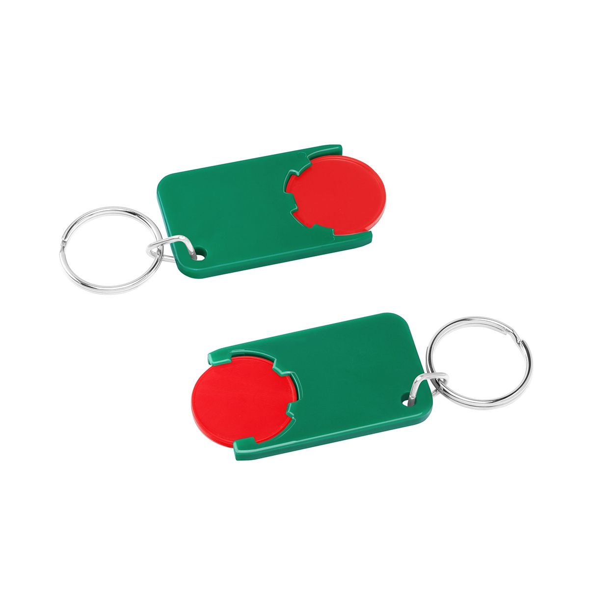 HE7454R-1-2Chiphalter mit 1€-Chip _Beta_ rot_ gruen