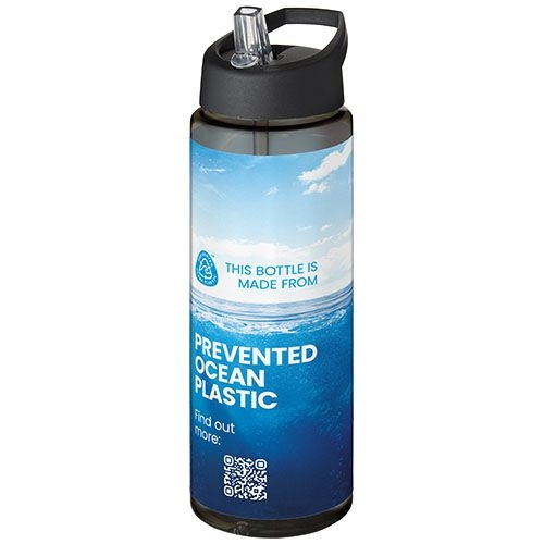 PF210486-1H2O Active® Eco Vibe 850 ml Sportflasche mit Ausgussdeckel _ kohle_schwarz