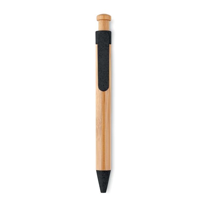 MO9481-03Toyama Oeko-Druckkugelschreiber_ schwarz