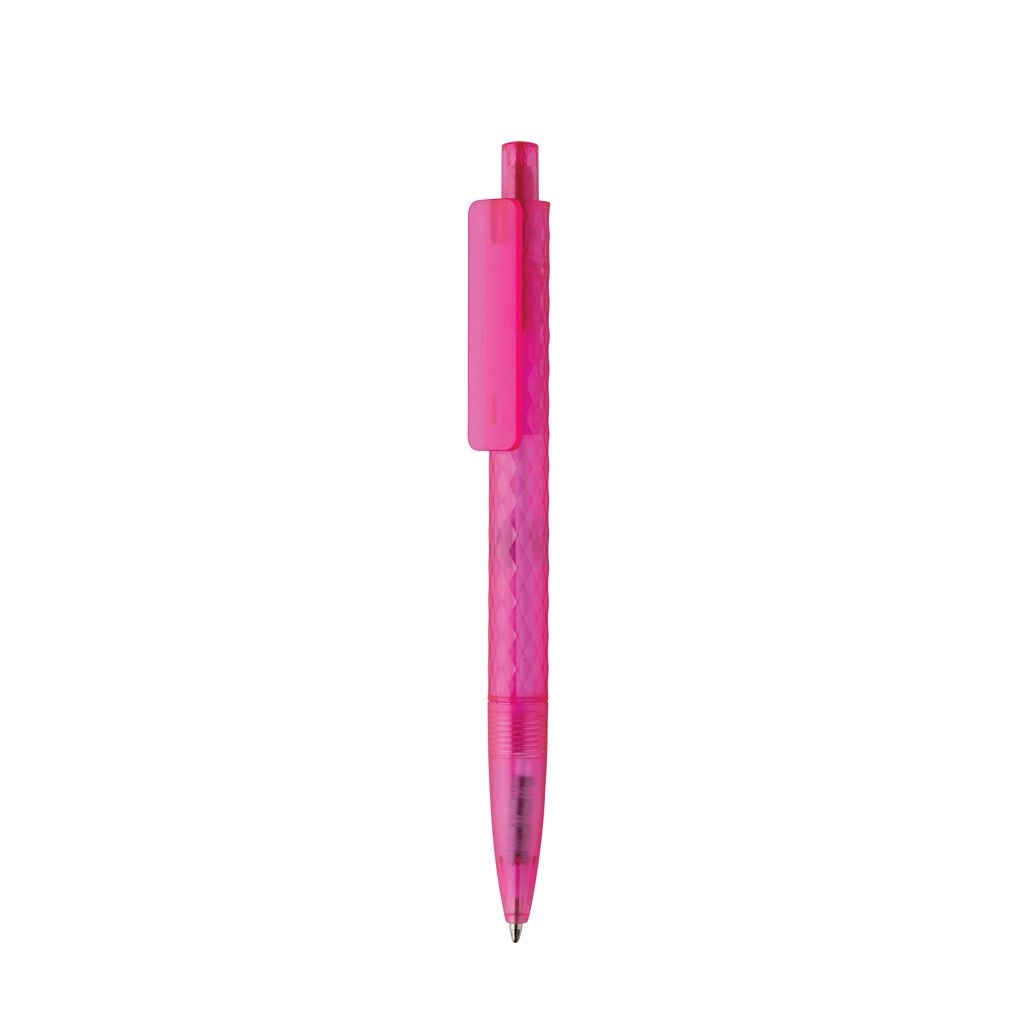 XDP611.33-14X3 Frosted-Pen aus GRS recyceltem PC_ rosa