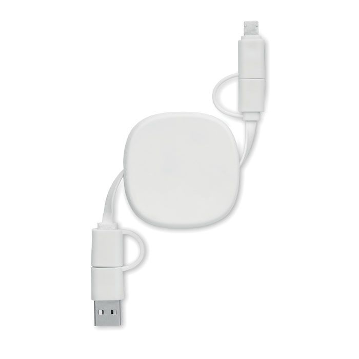 MO2425-06Linea Einziehbares Ladekabel 60W_ weiss