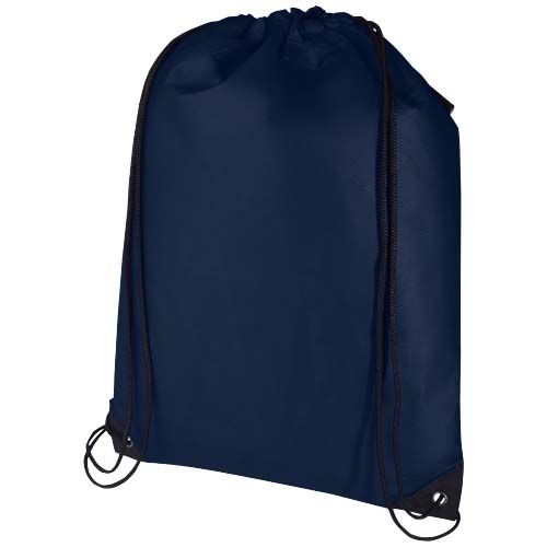 PF130080-5Evergreen Sportbeutel aus recyceltem GRS Non Woven 5 L_ navy