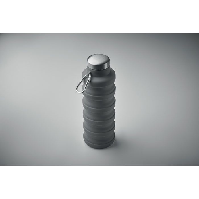 MO2548-15Kolapsi Faltbare Flasche 500ml_ steingrau