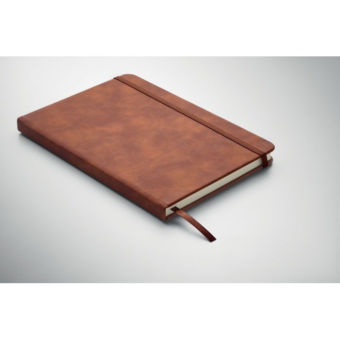 MO2664-01Tint DIN A5 Smokey Notizbuch PU_ braun
