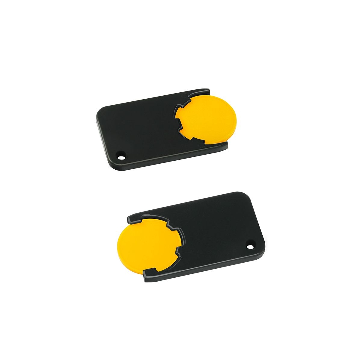 HE7454-4-6Chiphalter mit 1€-Chip _Beta_ gelb_ schwarz