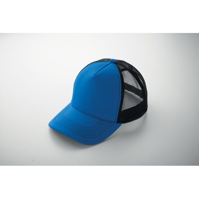 MO2986-37Blist Trucker Kappe 5 Panels_ koenigsblau