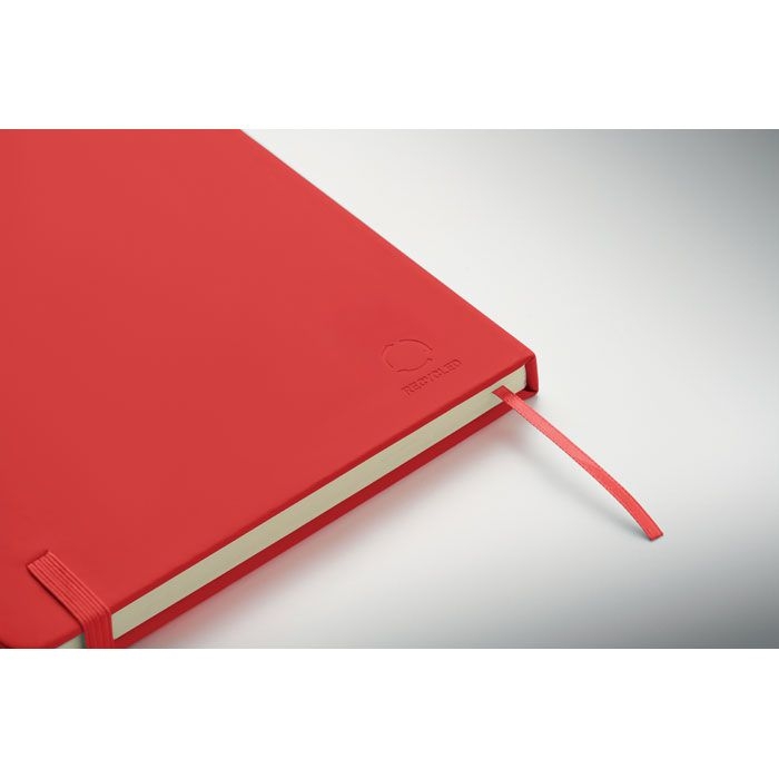 MO3124-05Arcoloop DIN A5 Notizbuch recy. PU_ rot