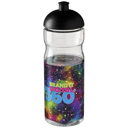 PF210047-1H2O Active® Base 650 ml Sportflasche mit Stuelpdeckel_ transparent_schwarz