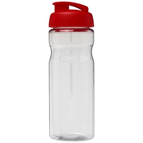 PF210097-28H2O Active® Eco Base 650 ml Sportflasche mit Klappdeckel_ transparent_rot