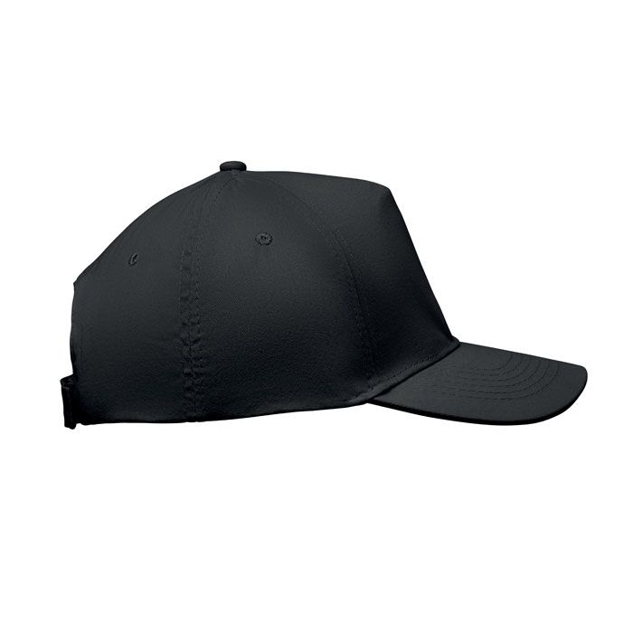 MO2345-03Sunny Baseball cap 5 panels 180gr_ schwarz