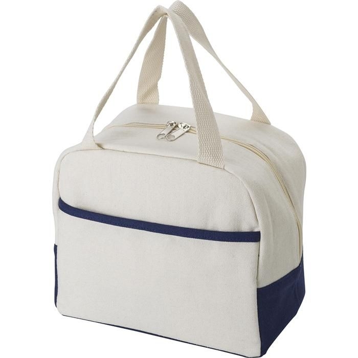 GI967401-313Kuehltasche aus Baumwolle _280 gr_m²_ Alex_ navy_natural