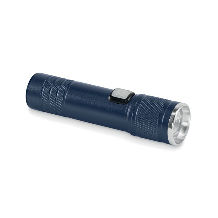 MO2724-85Flashra Wiederaufladbare Taschenlampe_ marineblau