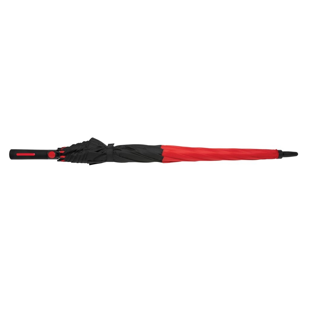 XDP850.68-427_ Impact AWARE™ RPET 190T Auto-Open Stormproof-Schirm_ rot
