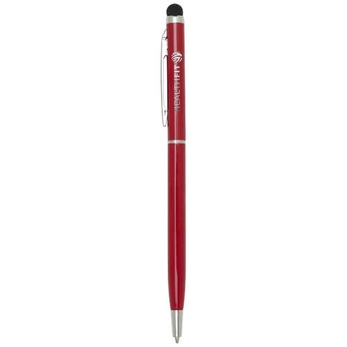 PF106256-3Ore Stylus Aluminium Kugelschreiber _blaue Mine_ rot