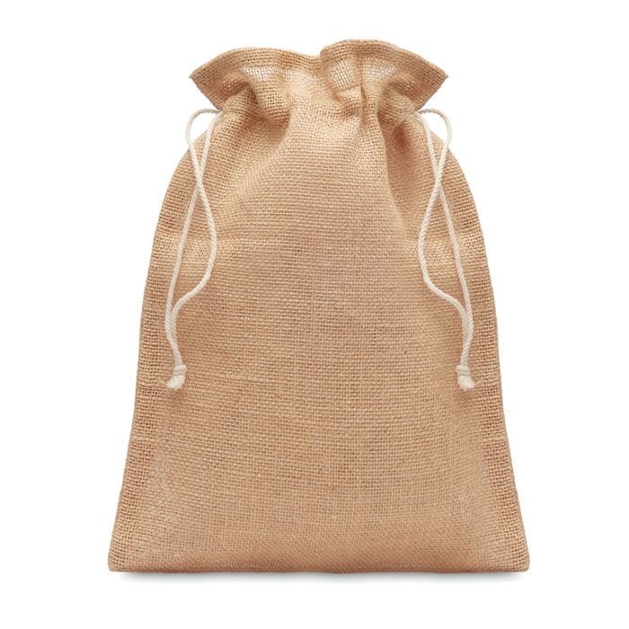 MO9929Jute Medium Medium Jute Tasche 25x32cm