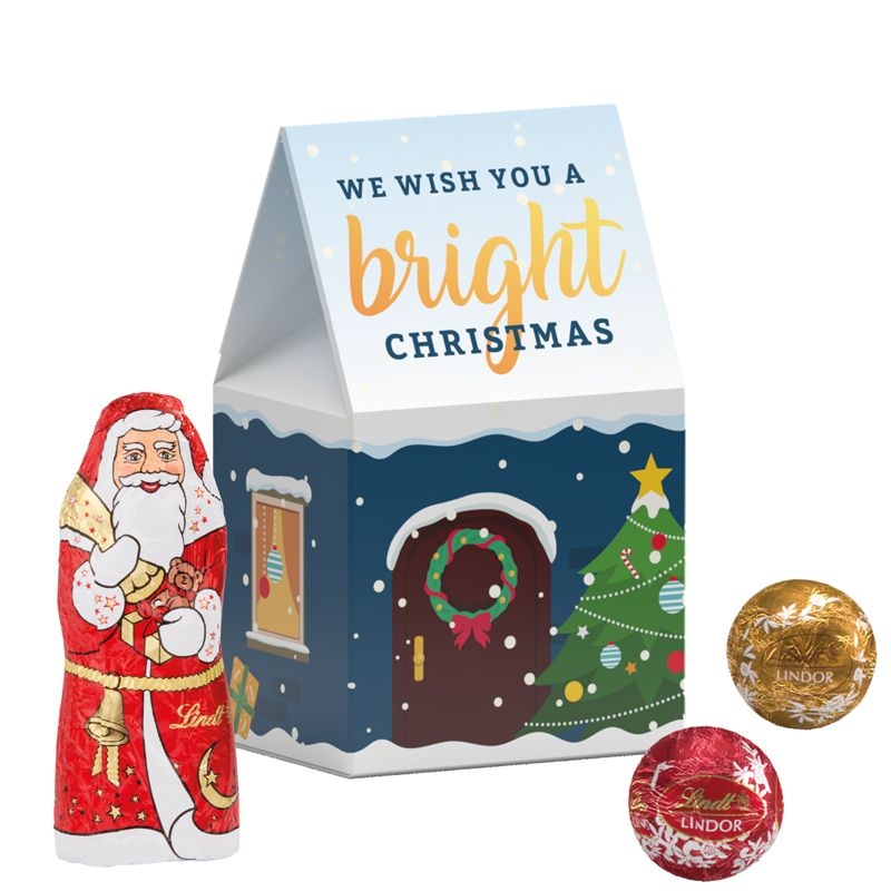 JG20043-1Standbodenbox Weihnachten Lindt_ Lindt Weihnachts-Mix